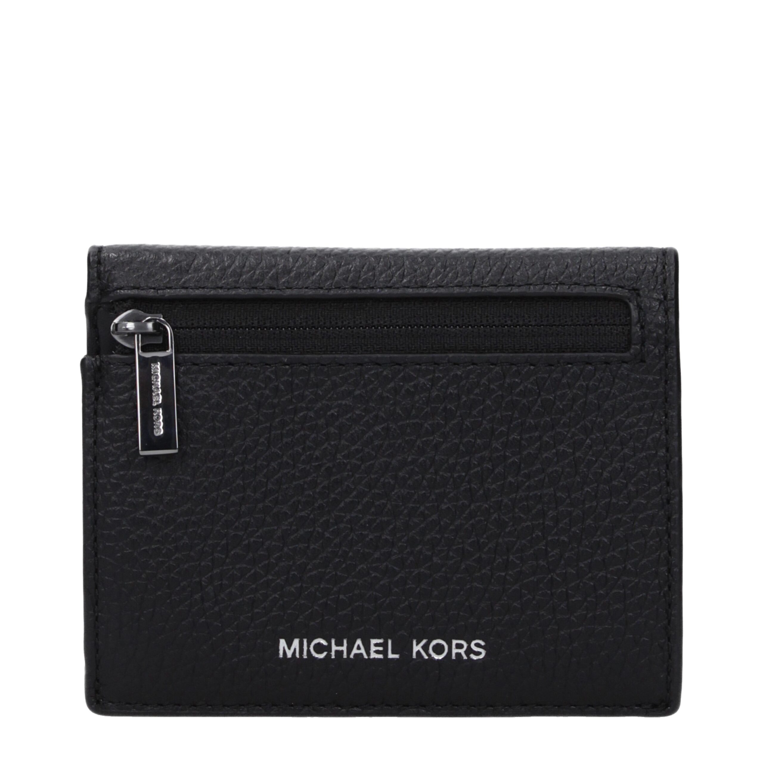 Black Leather Cardholders