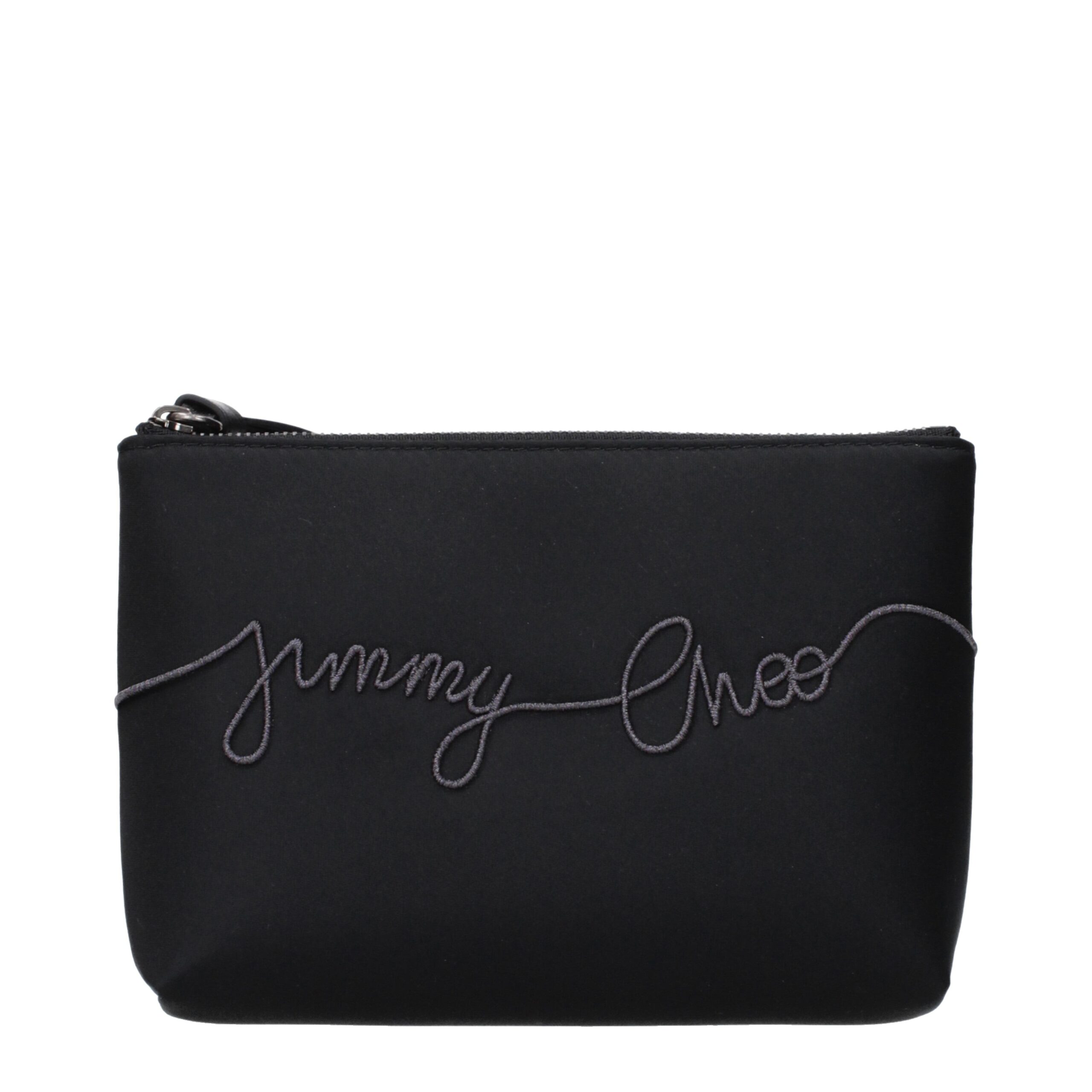 Black Satin Clutch Bags