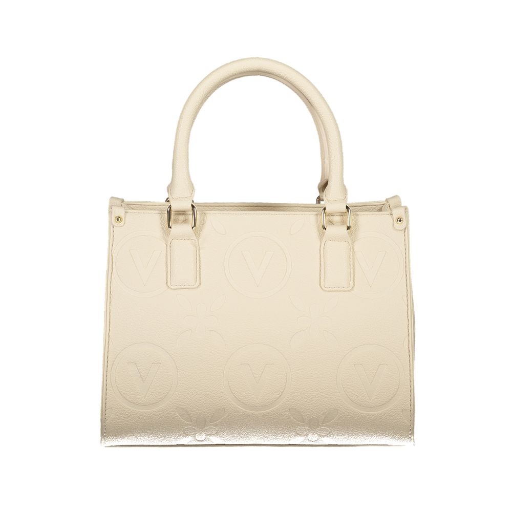 Beige Polyethylene Handbag