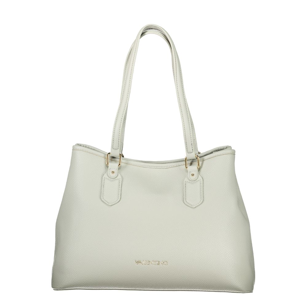 Gray Polyethylene Handbag