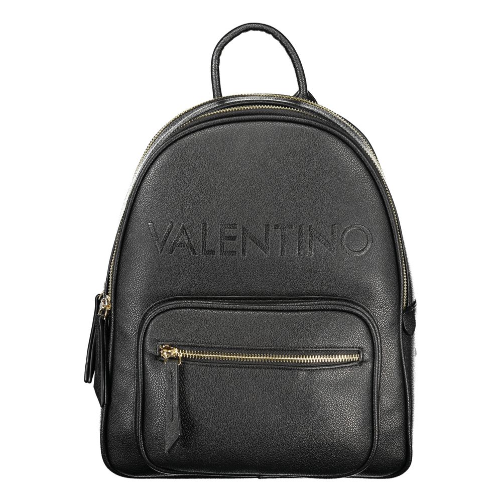 Nero Poliuretano Women Backpack