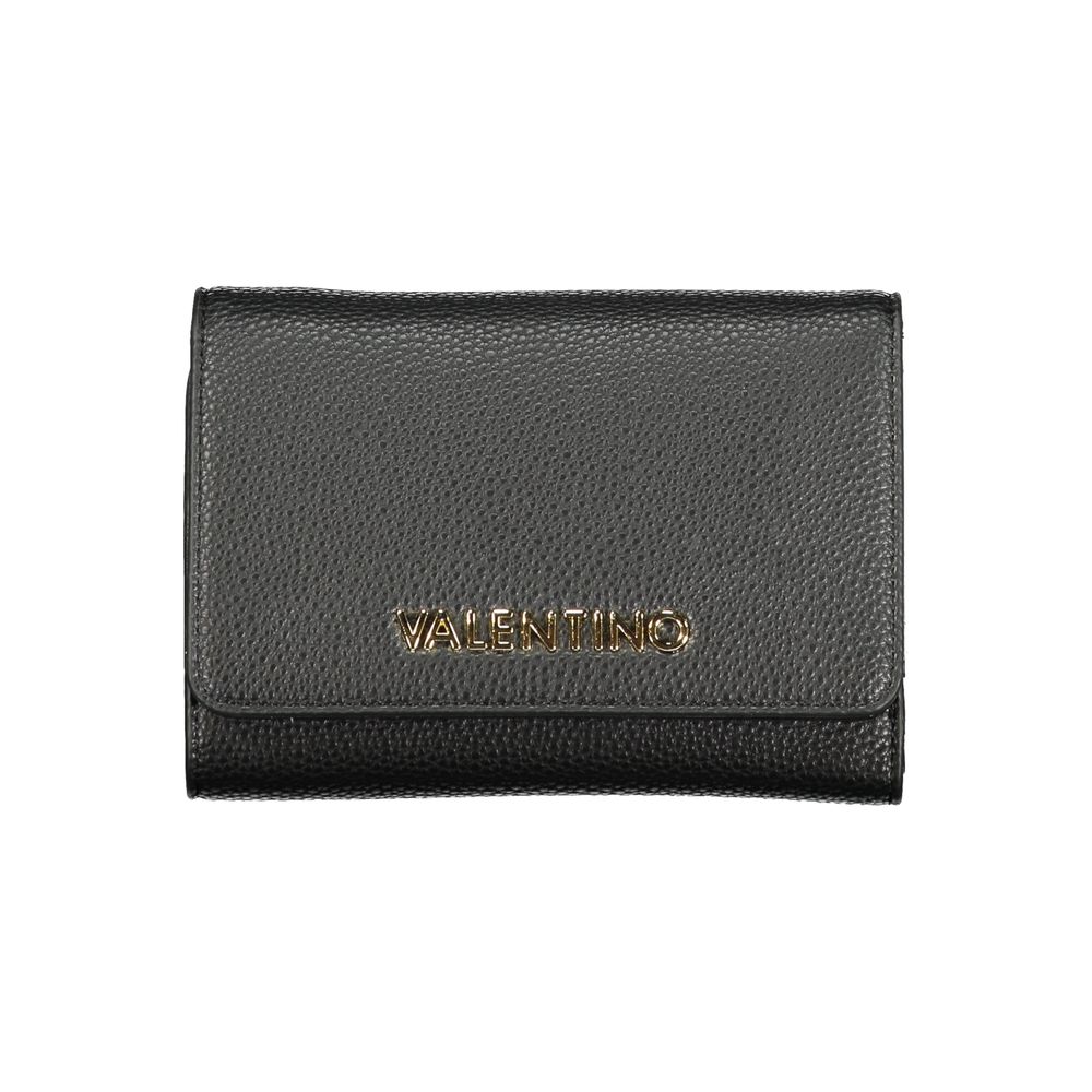 Nero Poliuretano Women Wallet