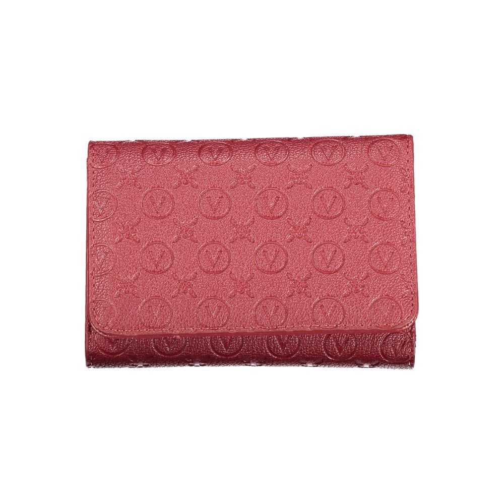 Rosso Polyurethane Women Wallet