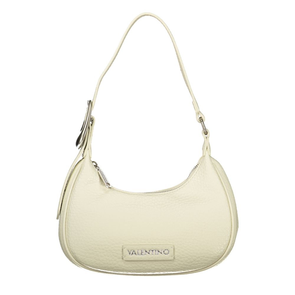 White Polyurethane Women Shoulder Bag