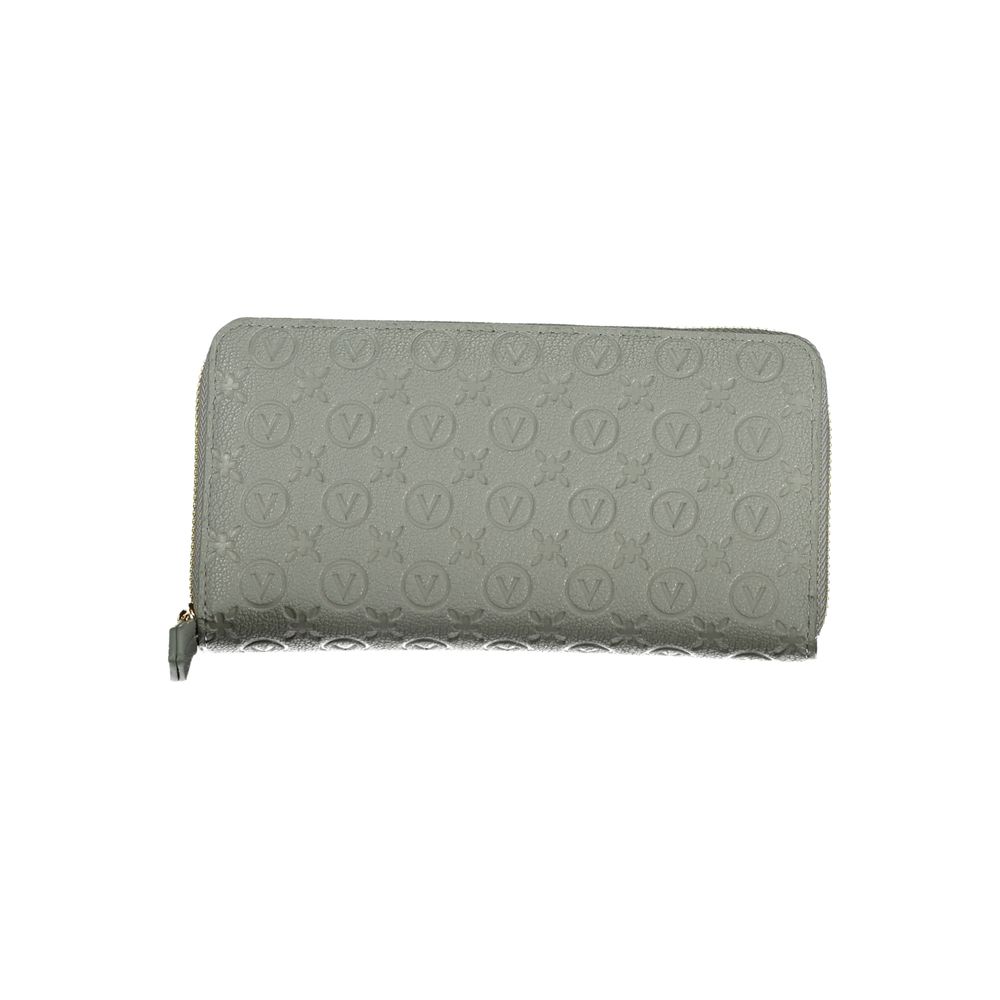 Grigio Polyurethane Women Wallet