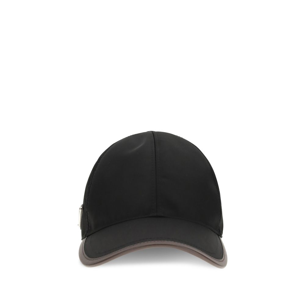 Black Recycled Polyamide Cap (Baseball Hat)