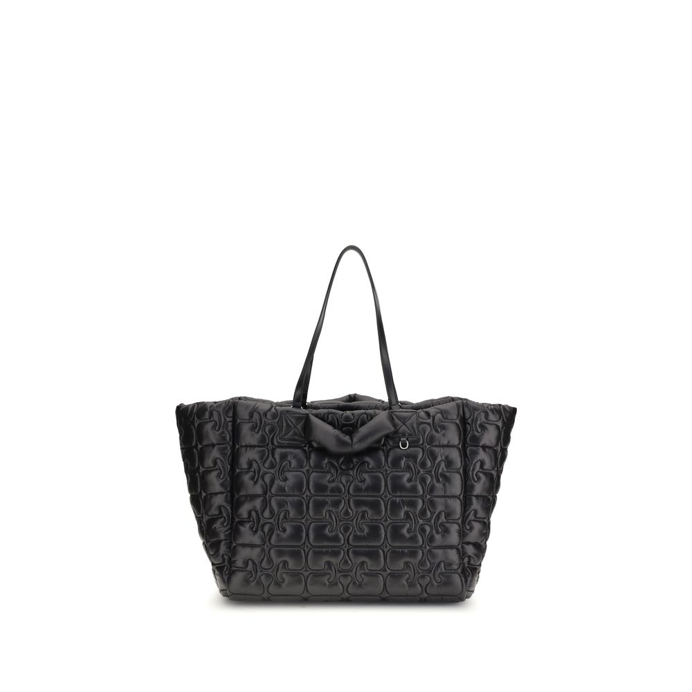 Black Polyamide Handbag