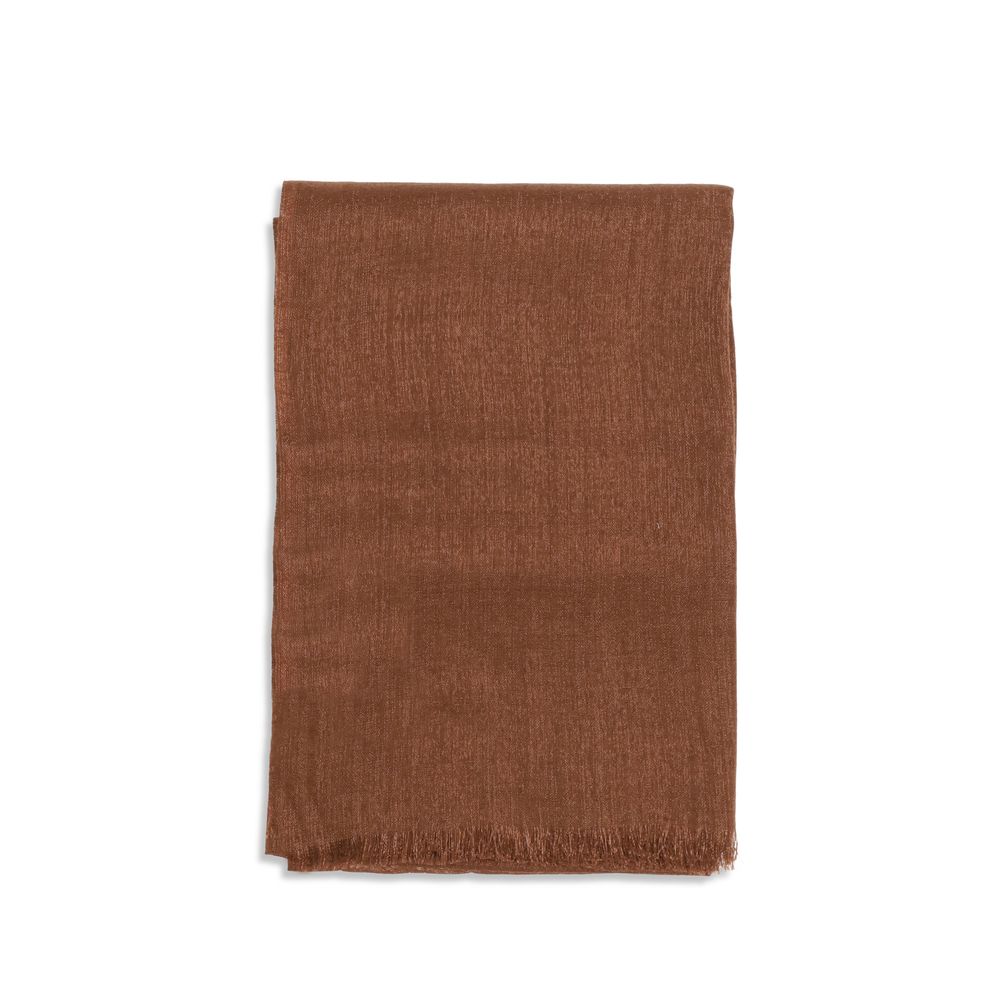 Brown Cashmere Scarf